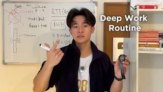 Thumbnail: The Exact Deep Work Routine That Got Me A 3.9 GPA at HKU