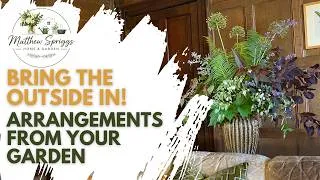 Thumbnail: 🌿 BRING THE OUTSIDE IN! 💐 Stunning garden flowers arranged like a pro ✨