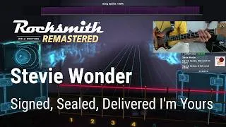 Thumbnail: Stevie Wonder - Signed, Sealed, Delivered I'm Yours (Rocksmith 2014, bass)