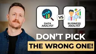 Thumbnail: DATA ANALYST vs. BUSINESS ANALYST | What's BEST for YOU?