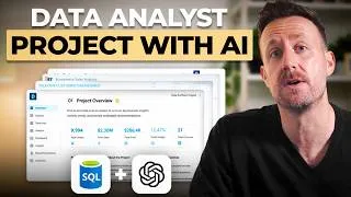 Thumbnail: 📈How to Use AI to Build a Data Analyst Portfolio Project (to get hired in 2026)