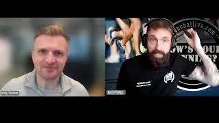 Thumbnail: Matt Phillips on 'Life Stories' podcast hosted by Andy Thomas of Physiquipe