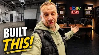 Thumbnail: Empty Warehouse to Full eBay Live Studio Setup
