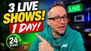 Thumbnail: From 6AM to 5PM… 3 LIVE Selling Sessions That Got INSANE