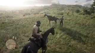Thumbnail: Red Dead Redemption 2 - Man is Viciously Kicked to Death by Horse