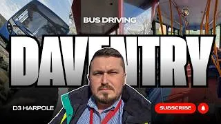 Thumbnail: Bus driving DAVENTRY, D3 Harpole