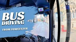 Thumbnail: Bus driving from Towcester