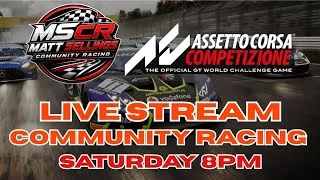 Thumbnail: ACC Live Stream Community Racing 8pm