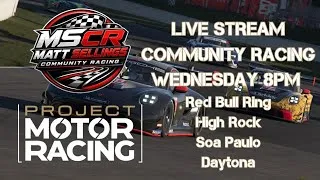 Thumbnail: Project Motor Racing Community Racing | Wednesday 8PM | MSCR