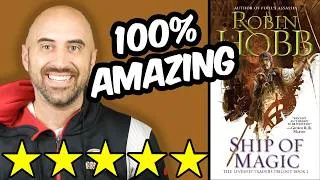Thumbnail: Liveship Traders: Ship of Magic (spoiler free review) by Robin Hobb