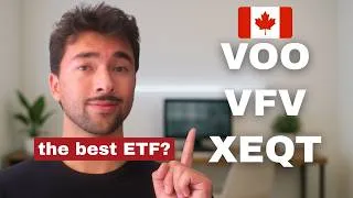 Thumbnail: VFV vs VOO vs XEQT (The Best ETF for Canadians)