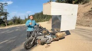 Thumbnail: I built a Roof Top Camper for my Motorcycle - Solo Camping