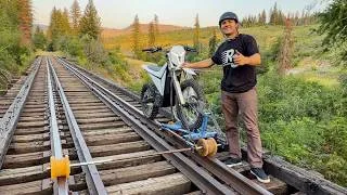 Thumbnail: I Build an E-Bike for Abandoned Railroads!