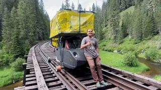 Thumbnail: Exploring 100 Miles of Abandoned Railroad Camping & Fishing