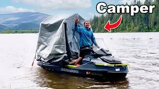 Thumbnail: Jet Ski Camper Build | Cooking & Sleeping on Water