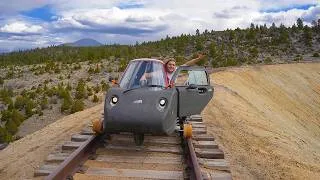 Thumbnail: I Rebuilt This Wrecked Rail Car to Explore Abandoned Railroads!