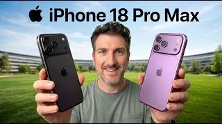 Thumbnail: iPhone 18 Pro Max... FINAL LEAKS Before iPhone EVENT!