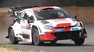 Thumbnail: Toyota GR Yaris Rally1 WRC | Pure Sound - Evans & Latvala at Goodwood FOS