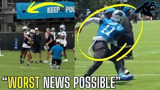 Thumbnail: The Carolina Panthers DAY 1 Training Camp Was BRUTAL & INSANE... | Day 1 Highlights |
