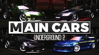 Thumbnail: All Cars of Main Characters in NFS Underground 2