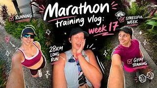 Thumbnail: Marathon training, week17 | stressful week, 28km long run, eye stye 😣🏃🏼‍♀️
