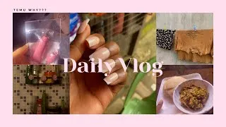 Thumbnail: Days in my life/Living alone diaries/Life of an introvert/Worst Temu shopping experience 