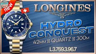 Thumbnail: This Is Gonna Cost Ya! - Worth It? | New 42mm Longines Hydroconquest 300m Quartz Diver L3.769.3.96.7