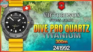 Thumbnail: Fantastic Titanium Victorinox But Is It Worth $1100.00? | Victorinox Dive Pro 43mm Quartz 241992