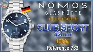 Thumbnail: The Nicest Watch I Have Ever Reviewed Regardless Of Price! | NOMOS Neomatik Club Sport 42mm Ref. 782