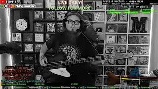 Thumbnail: Classic 1970s TV theme walking basslines played with vintage feel!