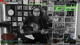 Thumbnail: Heavy industrial guitar riffing backed by Oliver Riedel's relentless bass pulse!