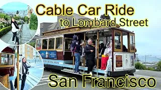 Thumbnail: CABLE CAR RIDE LOMBARD STREET SAN FRANCISCO