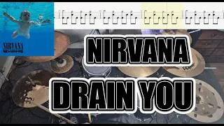 Thumbnail: Nirvana - Drain You // Drum Cover With Sheet Music