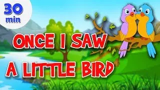 Thumbnail: Once I Saw A Little Bird Nursery Rhyme || Popular Nursery Rhymes With Max And Louie