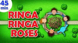 Thumbnail: Ringa Ringa Roses Nursery Rhyme || Popular Nursery Rhymes With Max And Louie