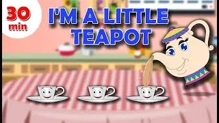 Thumbnail: I Am A Little Teapot Nursery Rhyme  || Popular Nursery Rhymes With Max And Louie