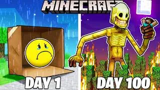 Thumbnail: I Survived 100 Days as VERITY in Minecraft!