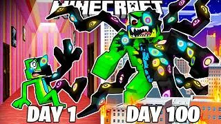 Thumbnail: I Survived 100 Days as MR. RIBBIT in Minecraft!