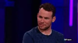Thumbnail: Mark Cavendish being tested on bums courtesy of the Clare Balding Show
