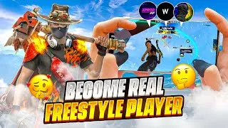 Thumbnail: BECOME REAL 🇧🇷FREESTYLE PLAYER  ☠️🥶IN FREE FIRE🔥/ LEVEL UP YOUR STYLE 🫵