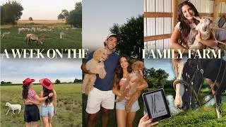 Thumbnail: summer vacation on my family farm | country life & lake days