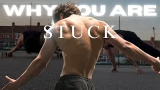 Thumbnail: why you plateau after 2 months of Calisthenics | And How to Fix It