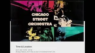 Thumbnail: Chicago Street Orchestra Live at Merrimans' Playhouse February 2026