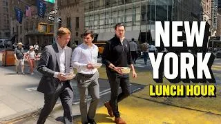Thumbnail: What Happens When New Yorkers Take a Lunch Break | Midtown Manhattan 4K