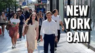 Thumbnail: They’re Not Angry. It’s Just Manhattan Before 9AM | NYC 4K Walk