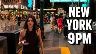 Thumbnail: This Is How Manhattan Ends the Weekend | NYC Night Walk 4K