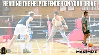 Thumbnail: You will be a more efficient scorer if you can read the help defender EARLY!