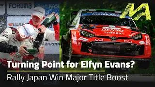 Thumbnail: Is Evans on course for WRC title? Rally Japan Review