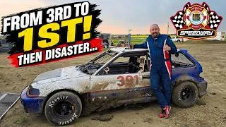 Thumbnail: Door-to-Door Mini Stock Racing at Fire & Flood Emergency Services Speedway Dirt Oval