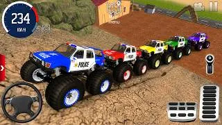 Thumbnail: Police Monster Jeep Impossible Driver #1 - US Extreme Car Stunts Racing Android Gameplay [UHD]